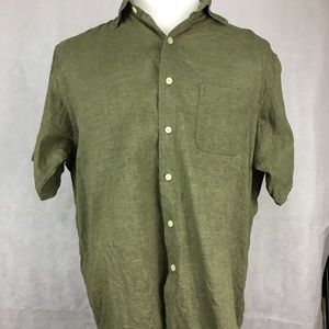 Brooks Brothers 1818 Men’s Large Linen Shirt